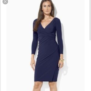 Ralph Lauren navy dress